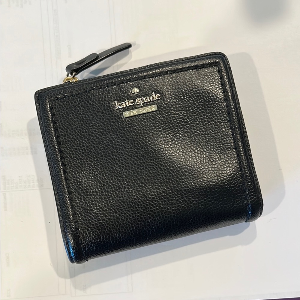 Kate Spade Black Leather Wallet